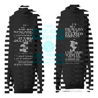 Patient Access Supervisor Men Women Sweatshirt Graphic Print Unisex - Thegiftio