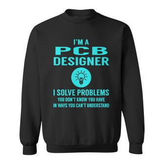 Pcb Designer Men Women Sweatshirt Graphic Print Unisex - Thegiftio UK