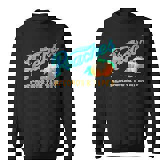 Peaches Records And Tapes T Sweatshirt | Mazezy