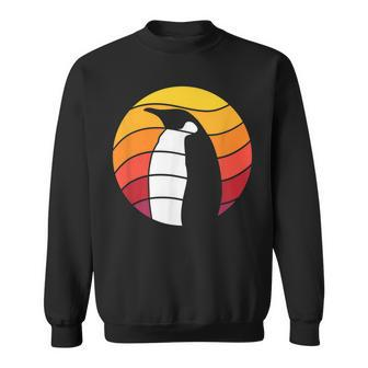 Penguin Retro Style Vintage Men Women Sweatshirt Graphic Print Unisex - Seseable
