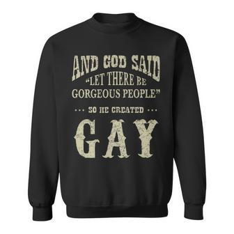 Personalized Birthday Gift Idea For Person Named Gay Sweatshirt - Seseable