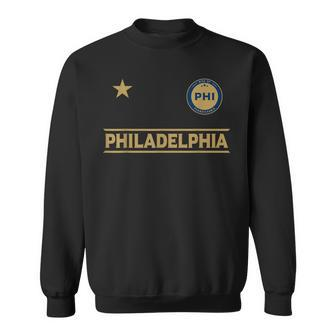 Philadelphia City Star Designer Badge Sweatshirt | Mazezy