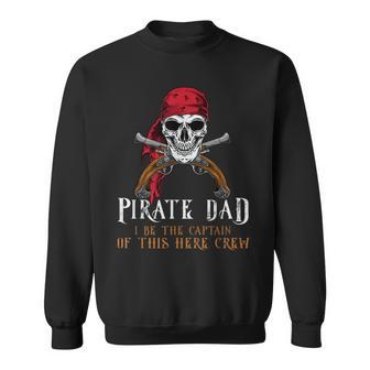 Pirat Papa Ich Bin Der Kapitän Halloween-Kostüm Cool Sweatshirt - Seseable