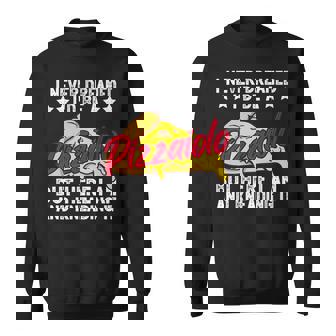 Pizza Baker Who Loves Pizza Making V2 Sweatshirt - Thegiftio