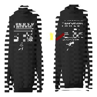 Plan For The Day Funny Scuba Diving Sweatshirt | Mazezy