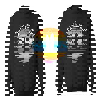 Pogue Life Outer Banks Retro Sunset Surfing Obx Pogue Life Sweatshirt | Mazezy