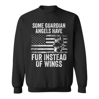 Police Dogs Some Guardian Angels Have Fur Instead Of Wings Sweatshirt | Mazezy CA