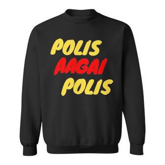 Polis Aagai Polis Sweatshirt | Mazezy