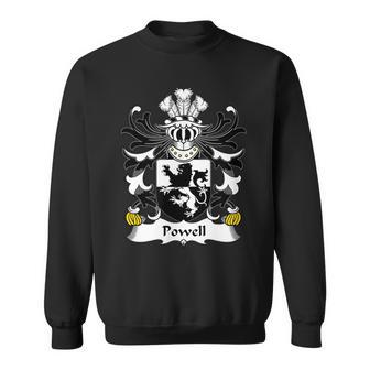 Powell Coat Of Arms - Family Crest Men Women Sweatshirt Graphic Print Unisex - Thegiftio UK
