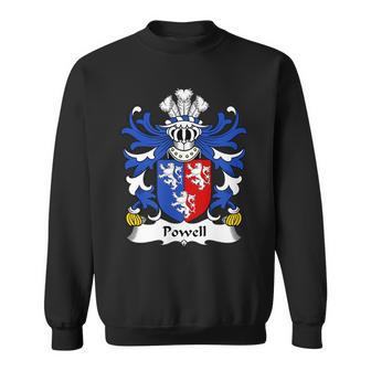 Powell Coat Of Arms - Family Crest Men Women Sweatshirt Graphic Print Unisex - Thegiftio UK