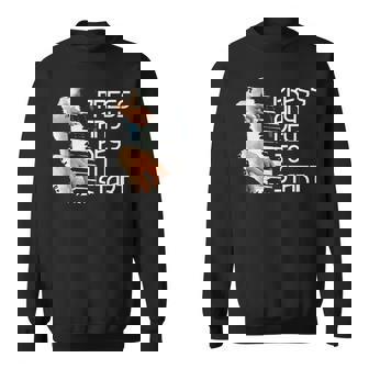 Press Any Key To Start Pianist Musical Piano Musician Gift Sweatshirt | Seseable UK