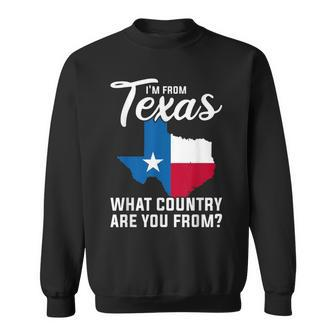 Pride Texas Flag Patriotic Texan Gift Texas Men Women Sweatshirt Graphic Print Unisex - Seseable