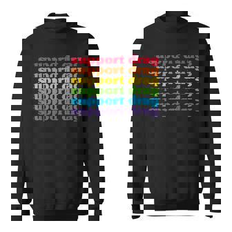 Pro Drag Queen Top Lgbtq Rights Support Drag Is Not A Crime Sweatshirt | Mazezy