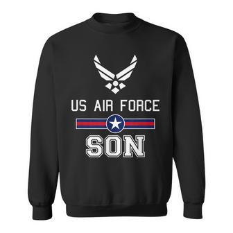 Proud Us Air Force Son Military Pride Sweatshirt | Mazezy CA
