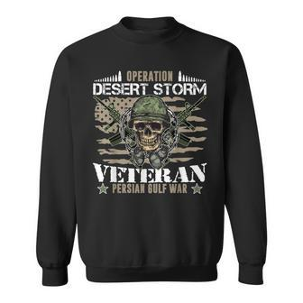 Proud Veteran Operation Desert Storm Persian Gulf War Gift Sweatshirt - Seseable