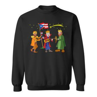 Puerto Rico Christmas Tres Reyes Magos Three Wise Sweatshirt - Thegiftio UK