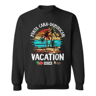 Punta Cana Dominican Vacation 2023 Matching Family Group Sweatshirt - Seseable