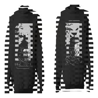 Rabbit Lover Rabbit And Moon Sweatshirt | Mazezy