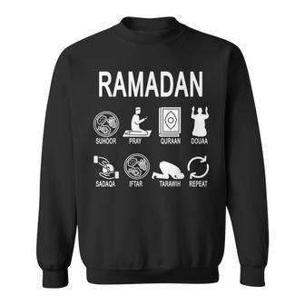 Ramadan Mode On Fasting Ramadan Mubarak Kareem Muslim Sweatshirt | Mazezy