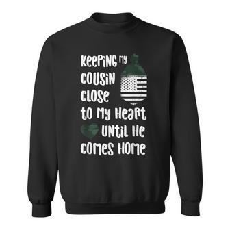 Red Friday Keeping Cousin Close To Heart Sweatshirt | Mazezy