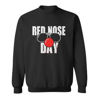 Red Nose Day Men Women Sweatshirt Graphic Print Unisex - Thegiftio UK