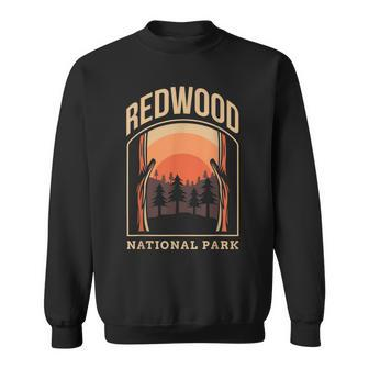 Redwood Us National Park California Gift V2 Men Women Sweatshirt Graphic Print Unisex - Seseable