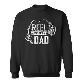 Reel Cool Dad Best Daddy Ever Fishing Lover Fathers Day Papa Sweatshirt | Mazezy