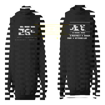 Reese The Man The Myth The Legend | Mens Boys Name Funny Sweatshirt | Seseable CA