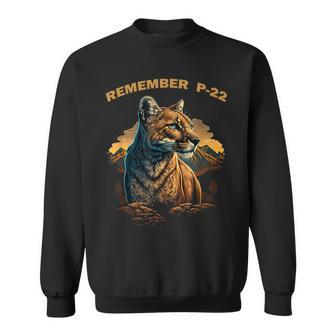 Remember P-22 Los Angeles La Mountain Lion P22 Sweatshirt - Seseable