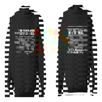 Retro 60S 70S Style Vintage 1963 Original Parts 60Th Birthday Sweatshirt - Thegiftio UK