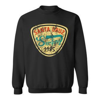 Retro 80S Santa Cruz Surfing Sweatshirt | Mazezy