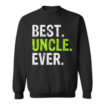 Retro Best Uncle Ever Fathers Day Uncle Gifts Sweatshirt - Thegiftio