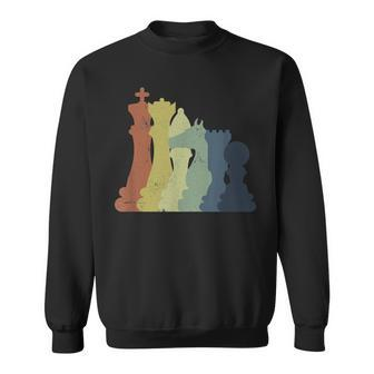 Retro Chess | Outfit Chess Player Sweatshirt | Mazezy