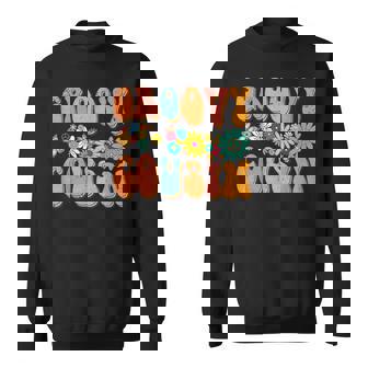 Retro Groovy Birthday Family Matching Cute Groovy Cousin Sweatshirt | Mazezy