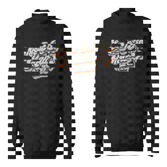 Retro Vintage Soon To Be Mamaw 2023 New First Time Grandma Sweatshirt | Seseable UK