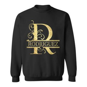 Rodriguez Name Men Women Sweatshirt Graphic Print Unisex - Thegiftio UK