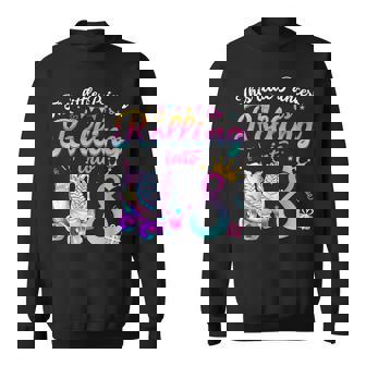 Roller Skate 8Th Birthday 8 Year Old Girl Party Outfit Sweatshirt | Mazezy