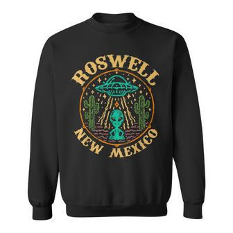 Roswell Nm 1947 - Funny Roswell Aviation Gifts New Mexico 51 Men Women Sweatshirt Graphic Print Unisex - Seseable