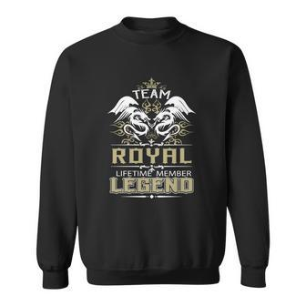 Royal Name - Royal Dragon Lifetime Member Sweatshirt - Seseable