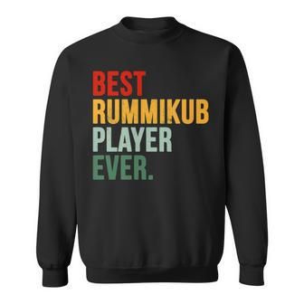Rummikub Player Ever Grunge Boardgame Sweatshirt | Mazezy