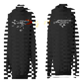 Rust Ak-47 Pixelated Sweatshirt | Mazezy