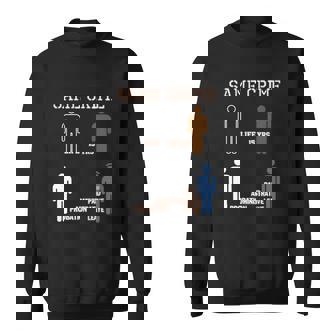 Same Crime Simple Men Women Sweatshirt Graphic Print Unisex - Thegiftio UK