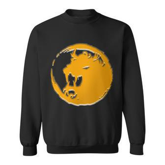 Samurai Legend Lion Mon Gold Sweatshirt - Monsterry