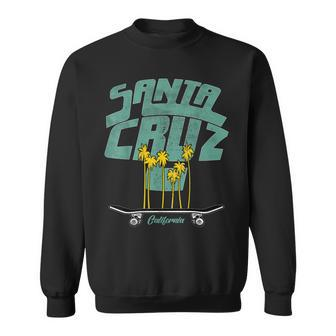 Santa Cruz California Skateboarding Beach Boardwalk Sweatshirt | Mazezy DE