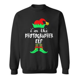 Santas Favorite Photographer Im The Photographer Elf Gift Men Women Sweatshirt Graphic Print Unisex - Seseable