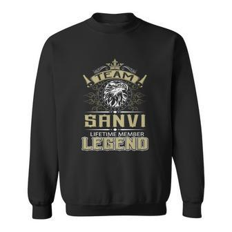 Sanvi Name - Sanvi Eagle Lifetime Member L Sweatshirt - Seseable