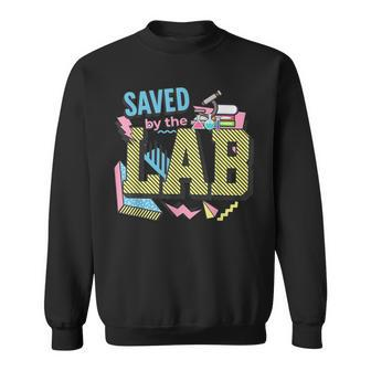 Saved By The Lab Retro Lab Week 2023 Medical Laboratory Tech Sweatshirt | Mazezy