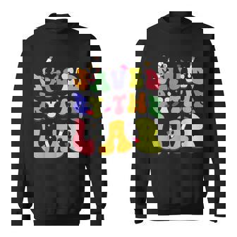 Saved By The Lab Retro Lab Week 2023 Medical Laboratory Tech Sweatshirt | Mazezy