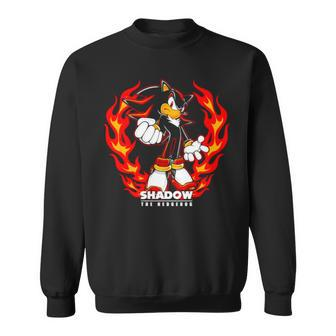 Shadow Red Flame The Hedgehog Sweatshirt | Mazezy