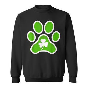 Shamrock Dog St Patricks Day Sweatshirt | Mazezy